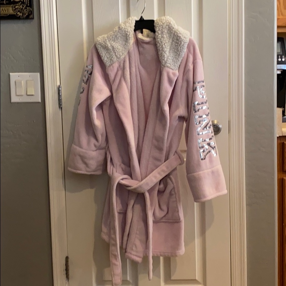 Victoria’s Secret large pink robe